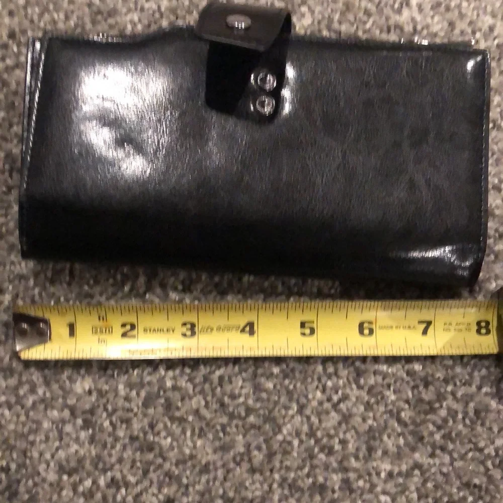 Bostanten Black Leather Wallet - Picture 9 of 10